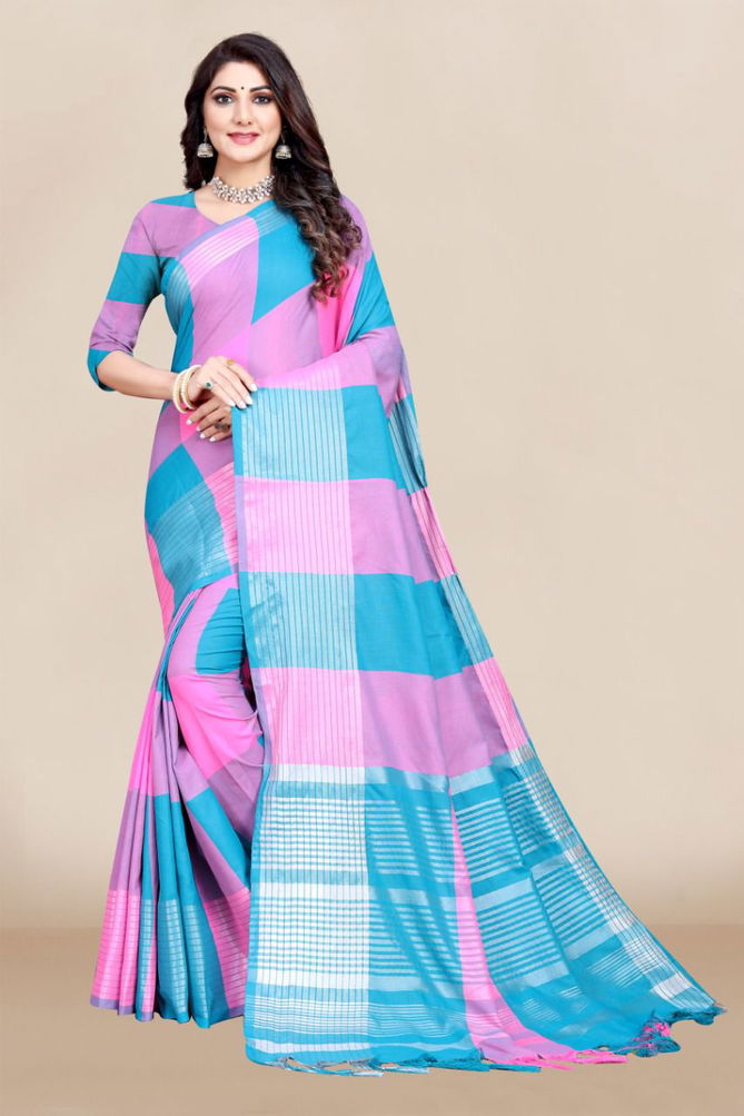 Rehana V Casual Wear Designer Cotton Saree Collection